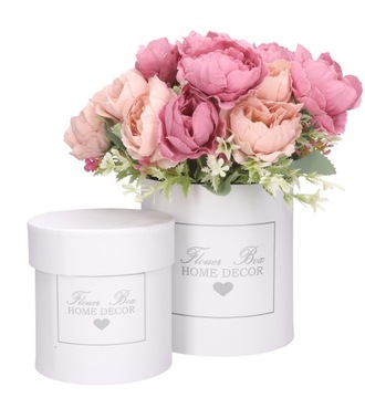 ЦВЕТОЧНАЯ КОРОБКА ЦВЕТОЧНАЯ КОРОБКА ПОДАРОЧНЫЕ УКРАШЕНИЯ ЦВЕТОЧНЫЕ КОМПОЗИЦИИ 2шт.