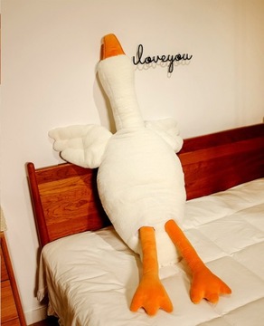 Плюшевая подушка-талисман «Гусь» MOVING GOOSE 50 см