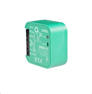 WIFI КОНТРОЛЛЕР РОЛЬСТАВНИ SRW-01 ZAMEL SUPLA
