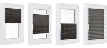 Неинвазивные жалюзи-плиссе, размеры 86х150.