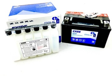 AKUMULATOR EXIDE 12V 6AH -YTX7A-BS