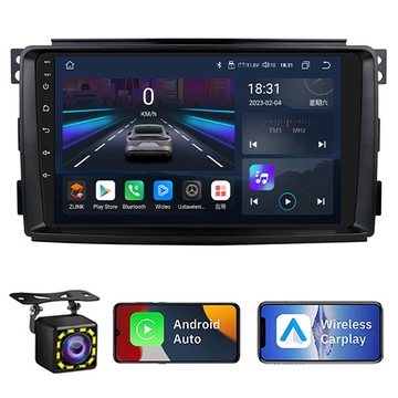 SMART FORTWO 2005-2010 RADIO GPS ANDROID 6GB 128GB
