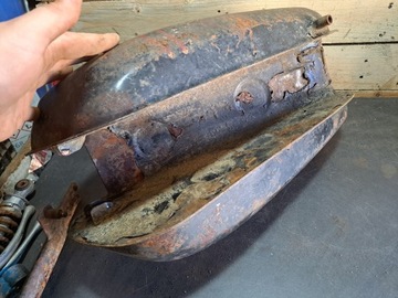 ВИНТАЖНЫЙ МОТОЦИКЛ WSK, ТОПЛИВНЫЙ БАК, ОРИГИНАЛ, ШАНС, РЕКОМЕНДУЮ