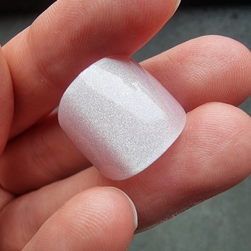 Искусственные ногтей Советы для ног -самостоятельного кошачьего глаза обнаженная квадрат 24sz