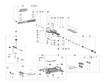 Пружина щитка диска Metabo KGS 254 M 02540000