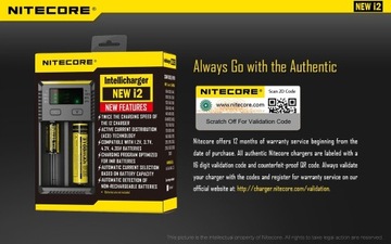 Ładowarka Nitecore NEW i2 18650 NiMh Liion 2kanały