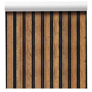 TAPETA LAMELE DREWNO EGZOTYCZNE POSTARZANE 5275al