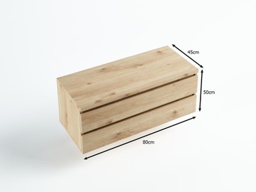 Szafka wisząca łazienkowa LITY DĄB olej PRODUCENT