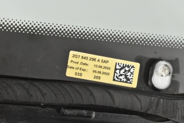 SKLO (OKNO) KAROSERIE PRAVÝ ZADNÍ 2G7845298A VW TAIGO 2022