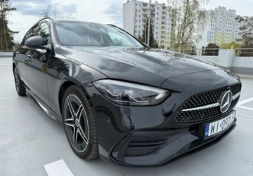 Mercedes Klasa C W206 2021 Mercedes-Benz Klasa C salon PL FV VAT 23 gwarancja 24 mce diesel C 300, zdjęcie 10