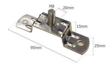 ножные зажимы для сэндвич-панелей желобов для желобов