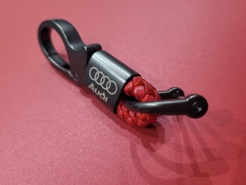 Брелок для ключей Audi КРАСНЫЕ кольца