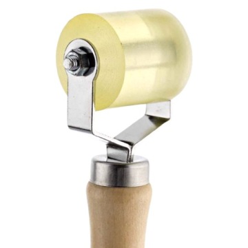 Ручной валик для прижима рубероида, реек EPDM, 4 см, вулканизация резины, кровельный материал.