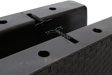 Балконный цветочный горшок на поручень Антрацит 39