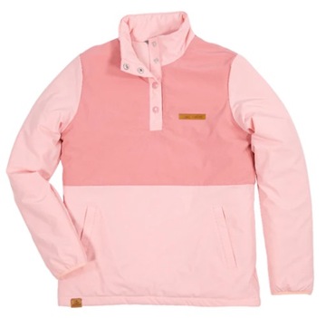 Bluza damska ciepła Simply Southern wygodna rozmiar M bez kaptura różowa