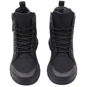 БОТИНКИ ЖЕНСКИЕ УТЕПЛЕННЫЕ ЗИМНИЕ БОТИНКИ НА МОЛНИИ, ЧЕРНЫЕ