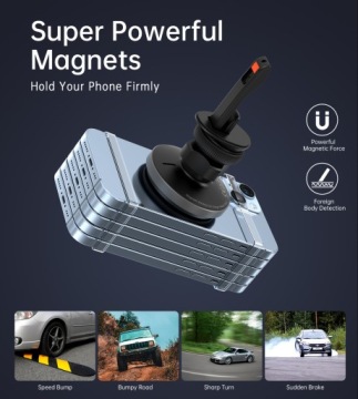 АВТОМОБИЛЬНЫЙ ДЕРЖАТЕЛЬ ДЛЯ ТЕЛЕФОНА CHOETECH ВЕНТИЛЯЦИОННАЯ РЕШЕТКА С ЗАРЯДНЫМ УСТРОЙСТВОМ