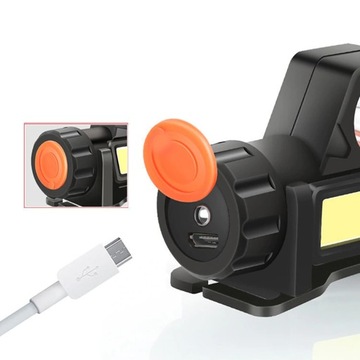 BAILONG MINI CREE ZOOM XP-E COB КЛАССИЧЕСКИЙ КАРМАННЫЙ ПОЛИЦЕЙСКИЙ ФОНАРИК