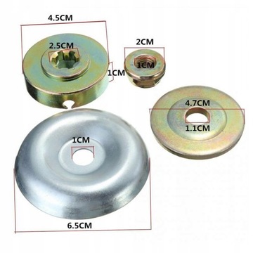 ШАЙБЫ, ГАЙКИ, КОЛЬЦА ДЛЯ БЕНЗИНОВОГО БРИТЧЕРА