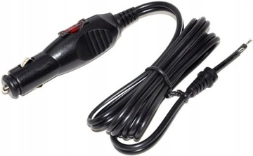 WTYCZKA WTYK GNIAZDA ZAPALNICZKI 12V 24V z przewodem 130 cm bezpiecznik 10A