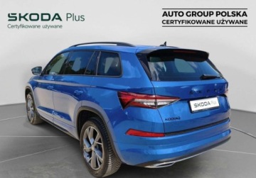 Skoda Kodiaq I SUV Facelifting 2.0 TSI 190KM 2022 Skoda Kodiaq Sportline, LED Matrix, Hak, Podgrzewane fotele i szyba, Salon, zdjęcie 1