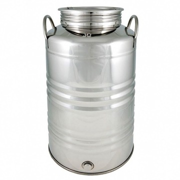БОЧКА из НЕРЖАВЕЮЩЕЙ СТАЛИ INOX, герметичная, 30л, колба, контейнер, лейка, канистра