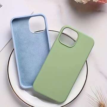 Жидкий силиконовый чехол для телефона серии iPhone