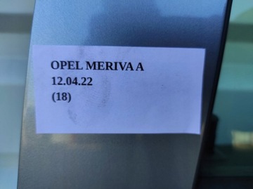 LIŠTA DVEŘE LEVÝ ZADNÍ OPEL MERIVA A
