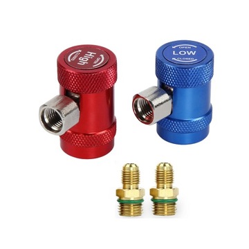 Адаптер быстрого подключения R1234yf, регулируемый соединительный адаптер с вилкой, высокий