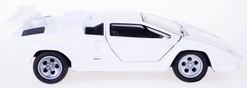 LAMBORGHINI COUNTACH LP 500S МОДЕЛЬ WELLY 1:34 БЕЛЫЙ