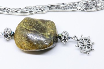 ЗАКЛАДКА, уникальный ЯНТАРЬ, руль-дельфин