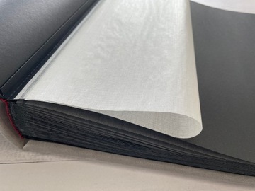 Album welurowy, aksamitny, 100 STR. CZARNE KARTY