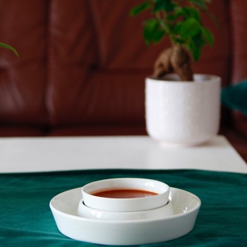 ЧАШКА ДЛЯ СОУСА 2 ФАРФОРОВЫЕ ЧАШКИ