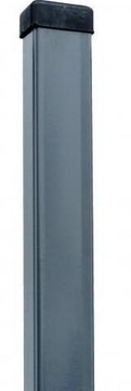 Słupek ogrodzeniowy 60x40 ANTRACYT 260cm Panelowy