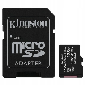 Карта Kingston Canvas Select Plus SDCS2/128GBSP