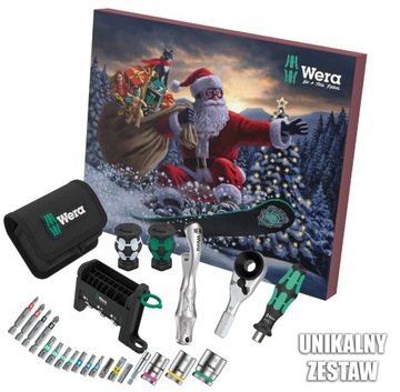 KALENDARZ ADWENTOWY Z NARZĘDZIAMI 2024 WERA - 25 ELEMENTÓW 05136609001