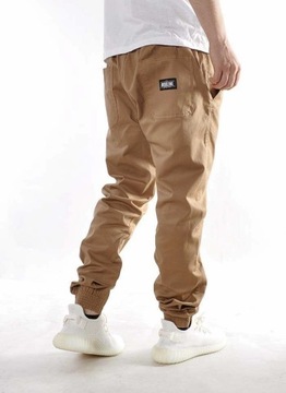 Spodnie L Bossline Casual Jogger karmel joggery