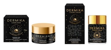 DERMIKA CAVIAR ZESTAW 70+ KREM D/N 50ml+ SERUM 60g