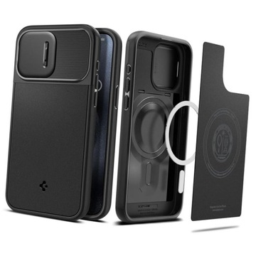 CASE NAKŁADKA SPIGEN OPTIK ARMOR MAG MAGSAFE IPHONE 15 Pro Max