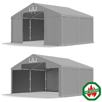 Namiot FIREPROOF 4x4 magazynowy RÓŻNE KOLORY