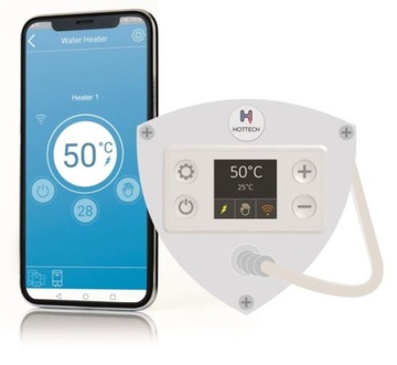 GRZAŁKA DO BOJLERA 3KW 5/4 ELEK. WIFI HOTTECH