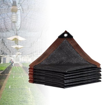 Ткань тента с алюминиевыми втулками, модернизированная 6-линейная теневая сетка на краю 4х6м