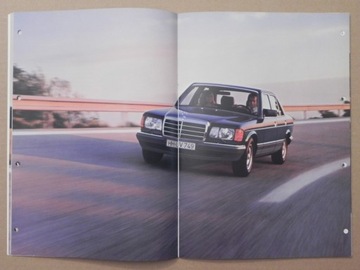 Брошюра - MERCEDES S-KLASSE W126 - 1980 г.