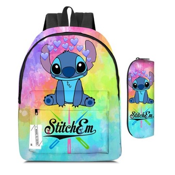 НОВЫЙ ШКОЛЬНЫЙ РЮКЗАК-ПЕНАЛ Lilo & Stitch РАЗЛИЧНЫЕ ДИЗАЙНЫ