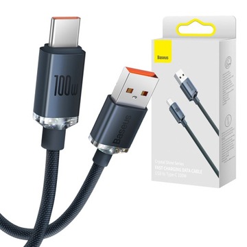 KABEL PRZEWÓD BASEUS USB - USB Typ C 100W 1,2m
