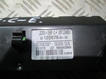 DISPLEJ CITROEN C-ELYSEE II 2015 9812067880