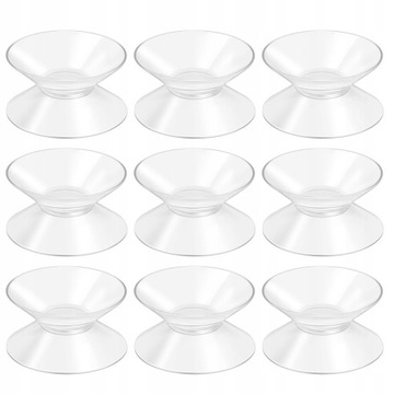 BESTOMZ 10 sztuk 30mm Dwustronne przyssawki