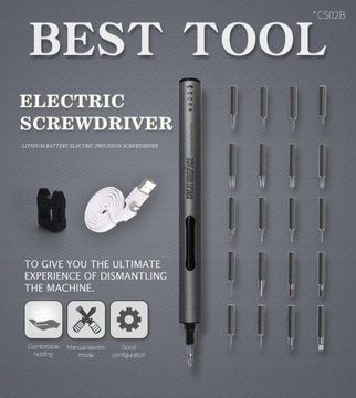 ЭЛЕКТРИЧЕСКАЯ ТОЧНАЯ ОТВЕРТКА CS02D СВЕТОДИОДНАЯ ОТВЕРТКА