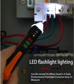 ТЕСТЕР НАПРЯЖЕНИЯ ИНДУКТИВНЫЙ ТЕСТЕР БЕСКОНТАКТНЫЙ ИЗМЕРИТЕЛЬ ТРУБКА 12 В - 1000 В