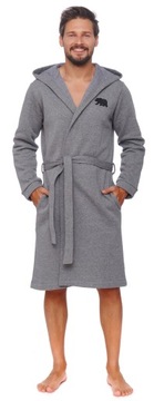 DOCTOR NAP 9768 XL мужской халат с капюшоном